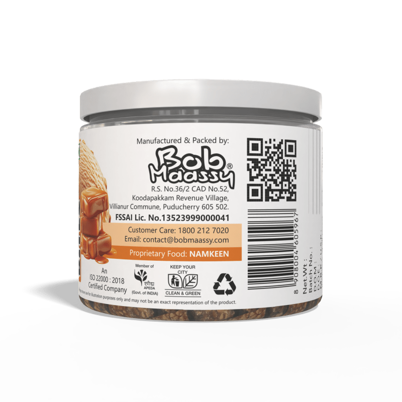 Butterscotch Flavoured Granulated Peanut Bites - Bob Maassy