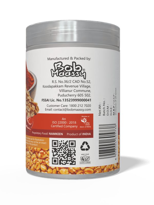 Chilli Flavoured Granulated Peanut Bites - Bob Maassy