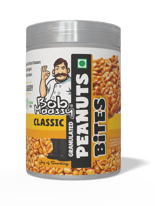 Classic Flavoured Granulated Peanut Bites - Bob Maassy