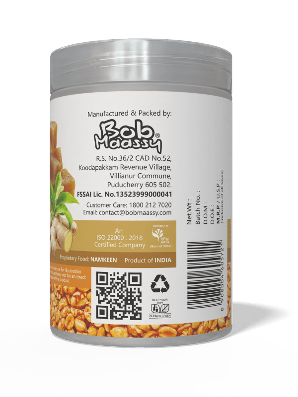 Digestive Flavoured Granulated Peanut Bites - Bob Maassy