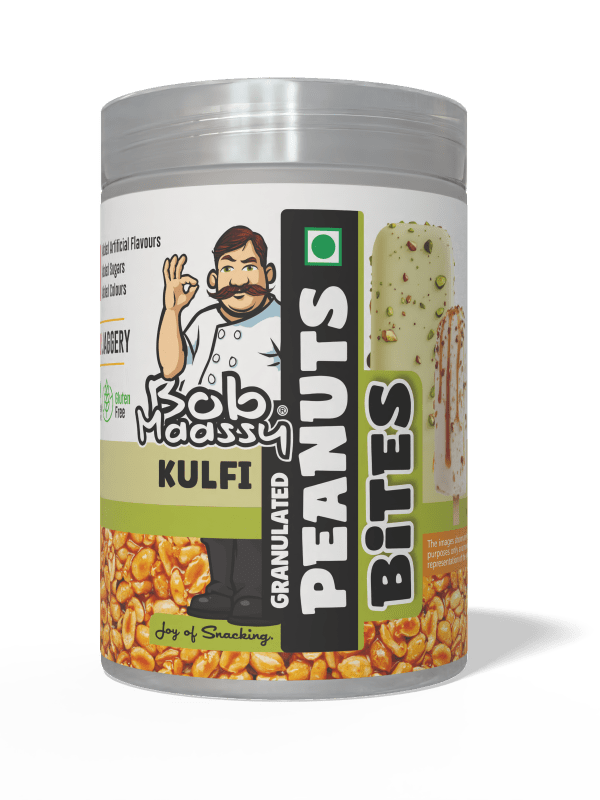 Kulfi Flavoured Granulated Peanut Bites - Bob Maassy