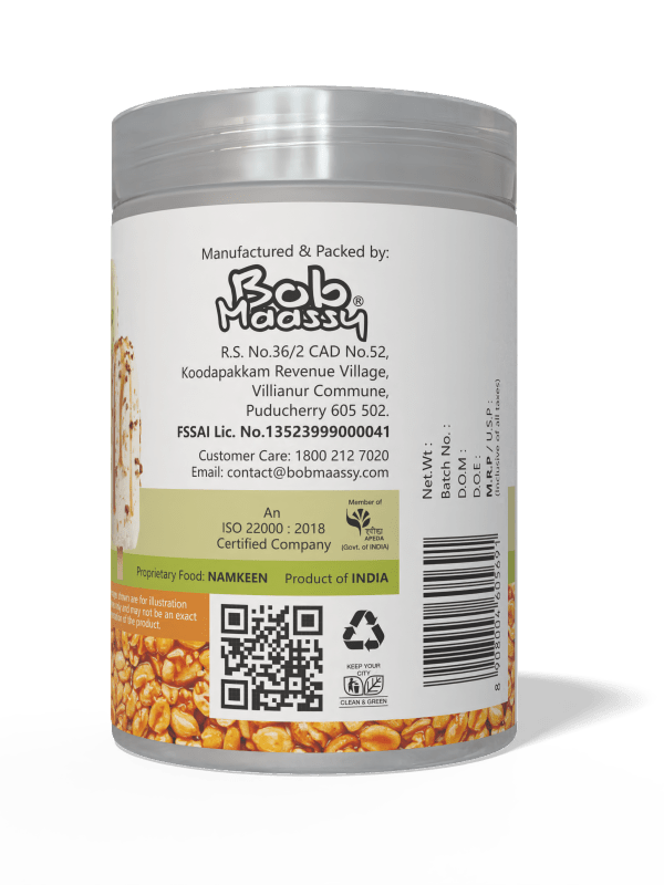 Kulfi Flavoured Granulated Peanut Bites - Bob Maassy