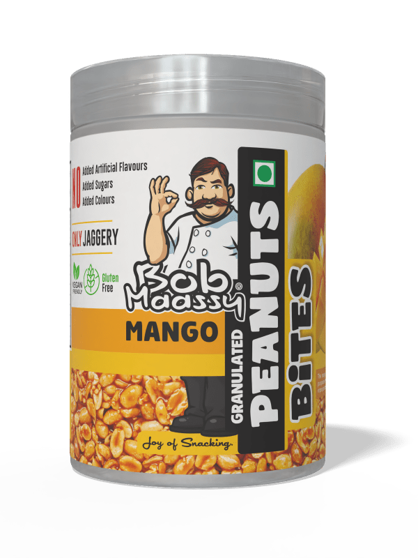 Mango Flavoured Granulated Peanut Bites - Bob Maassy
