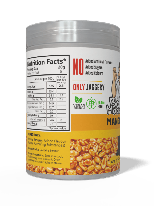 Mango Flavoured Granulated Peanut Bites - Bob Maassy