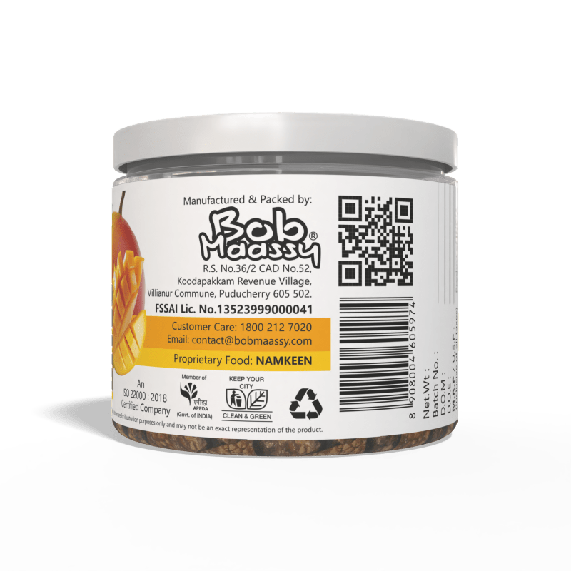 Mango Flavoured Granulated Peanut Bites - Bob Maassy