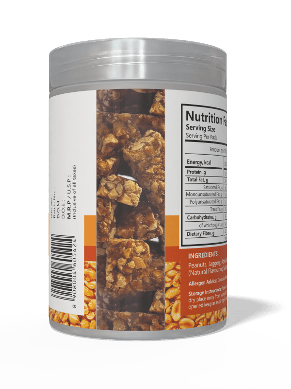 Orange Flavoured Granulated Peanut Bites - Bob Maassy