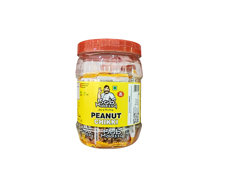 Peanut chikki Bar - Bob Maassy