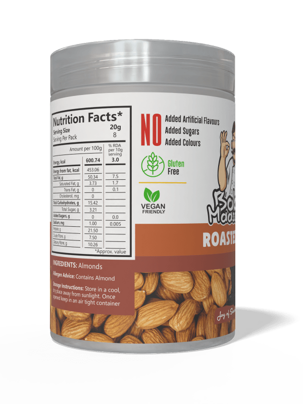 Roasted Almond Nuts - Bob Maassy