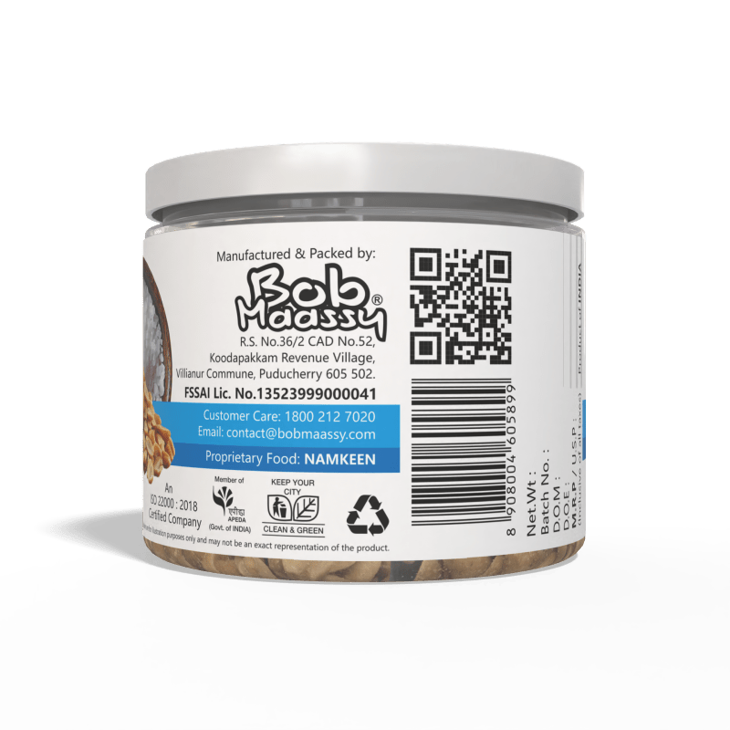 Sea Salt Flavoured Peanuts - Bob Maassy