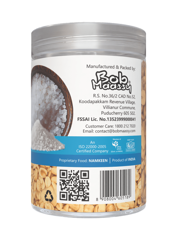 Sea Salt Flavoured Peanuts - Bob Maassy