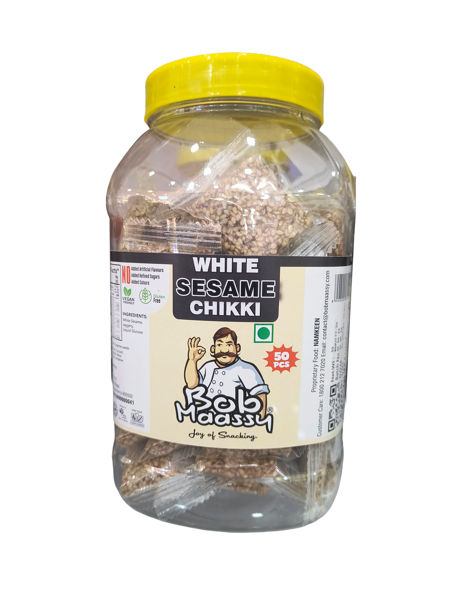 Sesame Chikki Cubes