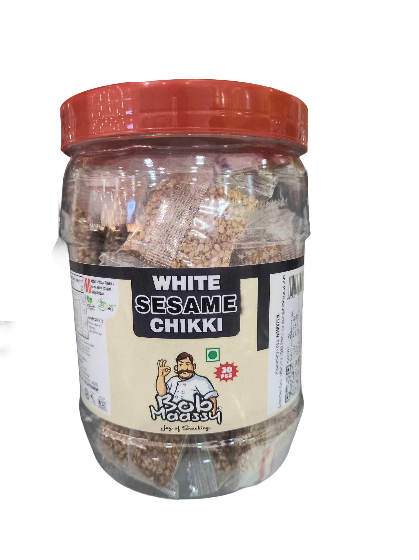 Sesame Chikki Cubes
