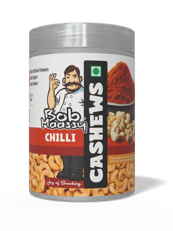 Chilli Flavoured Cashew Nuts - Bob Maassy