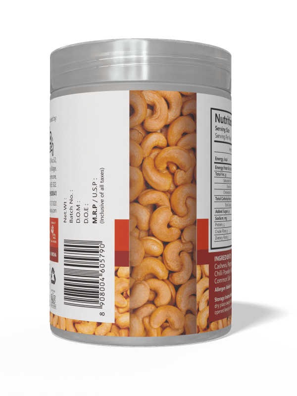 Chilli Flavoured Cashew Nuts - Bob Maassy
