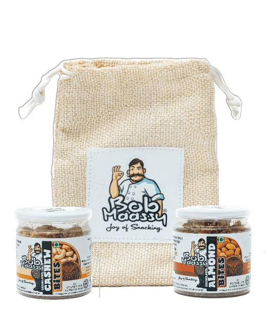 Gift Hamper 1 - Cashew & Almond Candy Combo - Bob Maassy