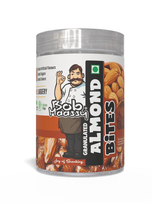 Granulated Almond Bites - Bob Maassy