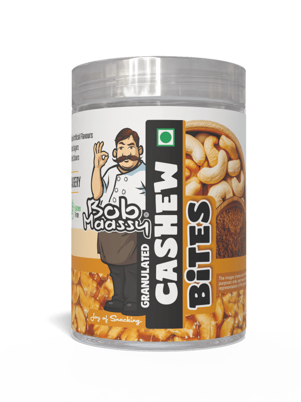Granulated Cashew Bites - Bob Maassy