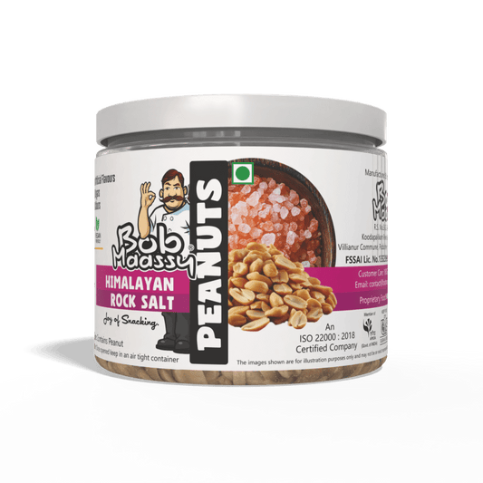 Himalayan Rock Salt Flavoured Peanuts - Bob Maassy