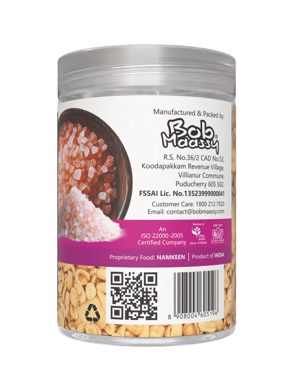 Himalayan Rock Salt Flavoured Peanuts - Bob Maassy