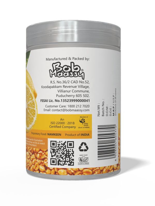Lime Flavoured Granulated Peanut Bites - Bob Maassy