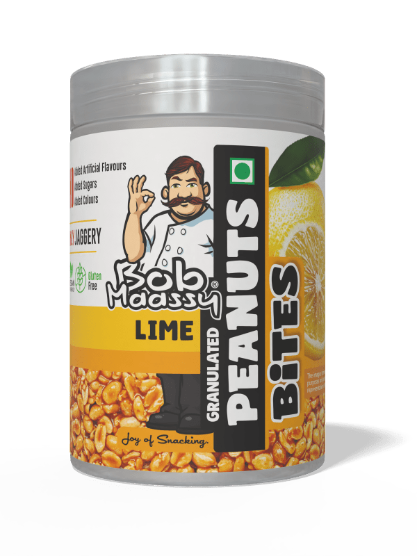 Lime Flavoured Granulated Peanut Bites - Bob Maassy