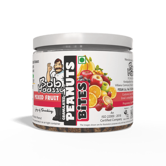 Mixed Fruit Flavoured Granulated Peanut Bites - Bob Maassy