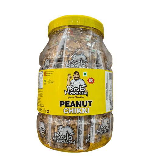 Peanut chikki Bar - Bob Maassy