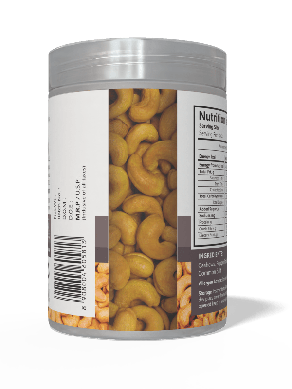 Pepper Flavoured Cashew Nuts - Bob Maassy