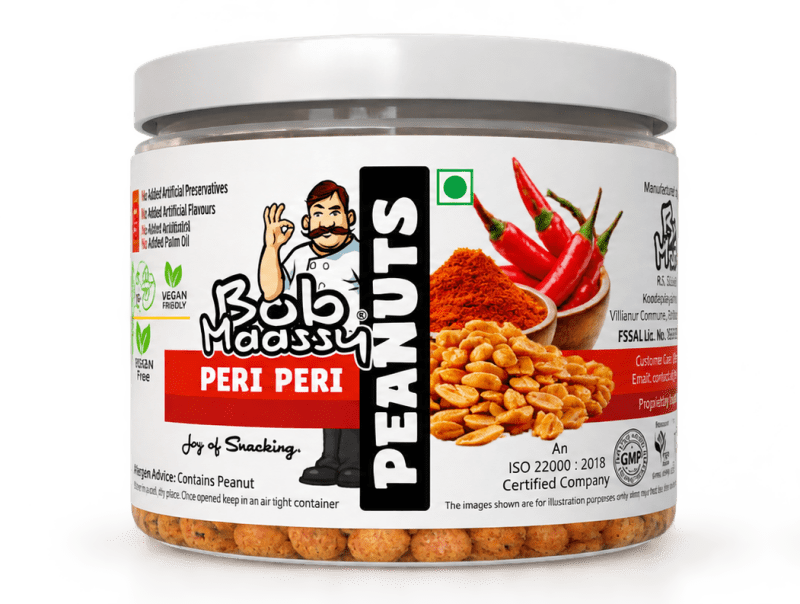 Peri Peri Flavoured Peanuts - Bob Maassy