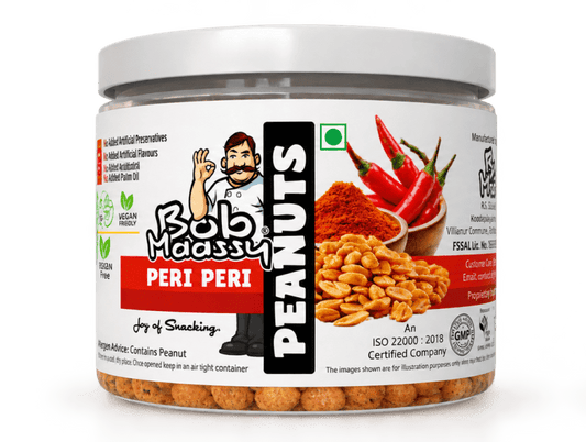 Peri Peri Flavoured Peanuts - Bob Maassy