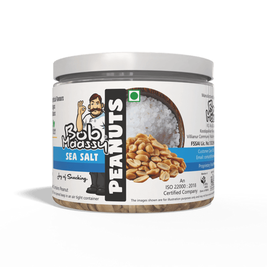 Sea Salt Flavoured Peanuts - Bob Maassy