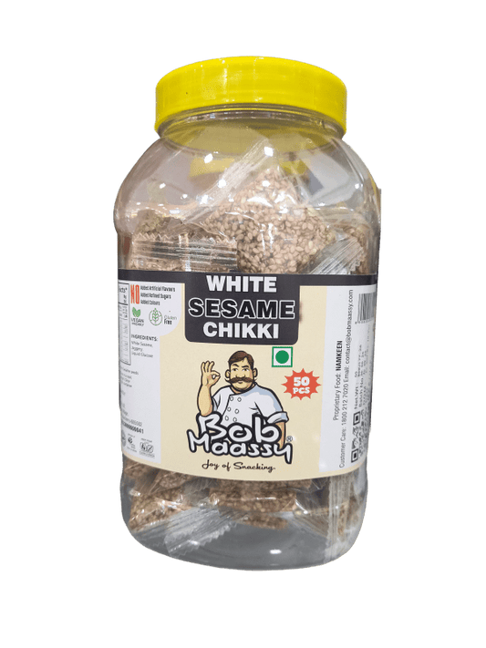 Sesame Chikki Cubes - Bob Maassy